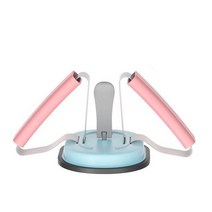 벤치프레스 인클라인 레그프레스 디클라인 벤치프레스기구 스쿼트프레스 휴대용 싯업 보조 장치 가정용 피트니스 장비 흡입 컵 레이지 다기능 복부 트레이너, Blue Pink