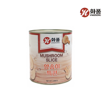 화풍 양송이 특편 슬라이스, 2800g, 2개