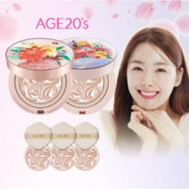 [KT알파쇼핑]최신상! AGE20s 에이지투웨니스 커버팩트 플로라 에디션 (본품2+리필3), 21호_수량_상세페이지참조, 21호