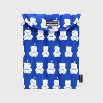 어프어프 LITTLE FACO PATTERN-BLUE(11인치 패딩파우치) - MULTI 143048