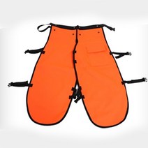 하야부사 벌목 바지 챕스 체인톱 안전 작업복 엔진톱 다리 보호 덧바지 쳅스, 1개