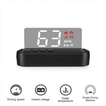 geyiren c100 obd2 hud 헤드 업 디스플레이 kmh mph 자동차 속도 프로젝터 미러 운전 온보드 컴퓨터 자동 전자 액세서리, c100-obd2, 협력사