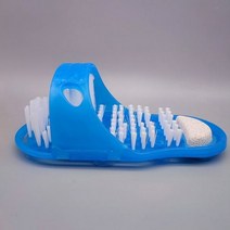 플라스틱 목욕 샤워 발 마사지 슬리퍼 목욕 신발 브러쉬 경석 돌 발 스크러버 스파 샤워 각질 제거 풋 케어, A-1PC