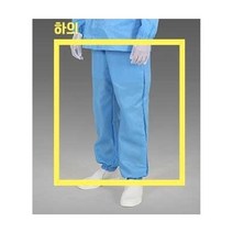 여름방진복 Y카라형 상의 하의 제전복 클린룸 보호복 M~4XL, 화이트