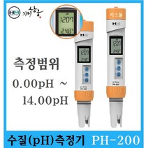 기미상궁 수질측정기 PH-200 산도측정기 PH(0~14.00ph) 온도(0~80도), 1개