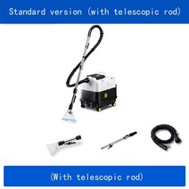 핸드 스팀 청소기 무선 스팀기 물걸레 쇼파 유선 스틱 분사기 가정용 업소용 고압 헬드 steam mop for floor 청소 카페트 소파 커튼 어 컨디셔너 주방 범위 후드, 유럽 ​​연합, 220-240V, 검은 색