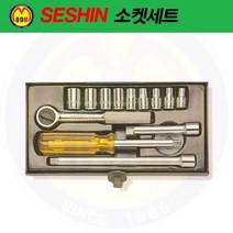 소켓렌치세트(SOCKET WRENCHES) 1/4인치-15PCS(inch) SESHIN-세신버팔로/복스세트/소켓세트/T6JA074