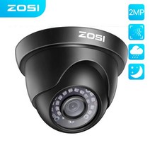 월패드 아파트인터폰 ZOSI-비디오 감시 돔 카메라 2MP 1080P AHD TVI CVBS DVR 키트용 HD 비바람에, 4-in-1 Black, 02 4-in-1 White_01 3.6mm