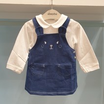 압소바 @@ 초특가~! 봄맞이 행사~! 활용도 높고 편한 **멜빵 원피스 세트**