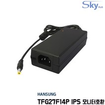 한성 TFG27F14P IPS모니터호환 12V 4A 국산 어댑터, 어댑터 + AC 각코드 1.8m