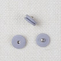 핀쿠션 NEW) 21mm 컬러 싸개단추 스냅단추 (1개), 연그레이