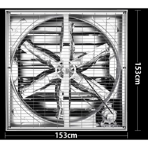급기팬 정화조 병원 아파트 급기 팬 베란다 산업용, 800형 220V 업그레이드