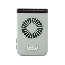 일본직발송 2. 【Toffy토피】LED 핸즈프리 팬 FN03 (페일 아쿠아) 핸디 팬 소형 팬 목밑·탁상 2WAY USB 충, One Size, 페일아쿠아