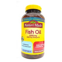Nature Made 네이처메이드 버프리스 피쉬오일 오메가3 Burp-Less Fish Oil 200소프트젤