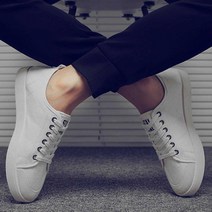 남자털로퍼 남자 캔버스 심플 스니커즈 데일리슈 스타일 코디-72394EA 와이조이샵
