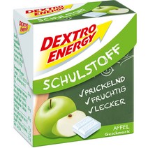 독일 Dextro Energy 덱스트로 에너지 퍼포먼스 부스터 캔디 사탕 애플 50g 6팩, 1세트