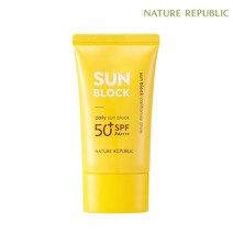 네이처리퍼블릭 (공식몰) (1+1) 캘리포니아 알로에 데일리 선블럭 SPF50+ PA++++