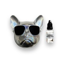 엠퓨처 차량용 불독 방향제 오로라 + 오일 15ml + 클립 3cm + 오일솜 세트, 1세트, 가든스윗피