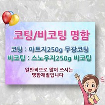 명함 인쇄 제작 출력 코팅 무 비 포토 카드 포카 가격 업체 소량 비용 디자인 인쇄업체 제작업체 시안 도안, 1000매, 비코팅단면