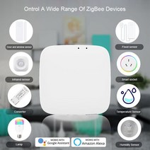 멀티 모드 메쉬 허브 ZigBee 스마트 게이트웨이 허브 홈 브리징 라이프 앱 무선 유선 알렉사 구글, 02 Wireless Gateway