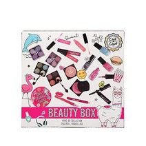 Badgequo Technic Chit Chat Beauty Box Eyes Lips & Nails Make-Up Collection Multi-colored