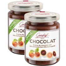 Grashoff Chocolat Creme 그라스호프 블러드 오렌지 다크 초콜릿 크림 스프레드 초코잼 250g 2팩