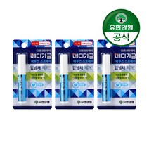 유한양행 [본사직영] 유한덴탈케어 메디가글 마우스스프레이 6.5mL 민트향, 3개
