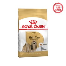 로얄캐닌 어덜트 곡물 인도어 시츄 사료, 500g, 3개