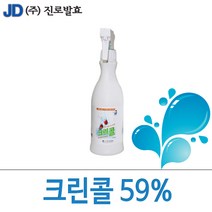 진로발효 크린콜59% 살균소독제 450ml, 1개