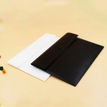 화이트 블랙 똑딱이 파일케이스 레포트파일 레포트화일 서류정리, 종류:블랙