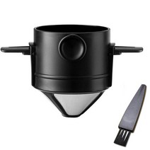 네스프레소 커피머신 부품 Nresso 재사용 가능한 커피 기계 액세서리 캡슐 용 어댑터 Dolce Gusto Coffee T, 02 1 black 1 brush