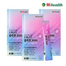 [하이헬스] 트루스킨 콜라겐 3000 (20g x 14포) 3박스, 단품, 단품