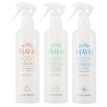네이처리퍼블릭 매끈매끈 때샤워 3종택1/300ml 신형/복숭아/코튼/피톤치드/보들보들 때필링, 피톤치드300ml신형