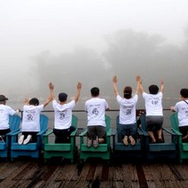 팔짱 가족티셔츠 주문제작 단체티 여행티 돌사진패밀리룩