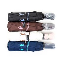 아트박스/더로라 미찌코런던 3단 자동우산 - 러브인체어 e560