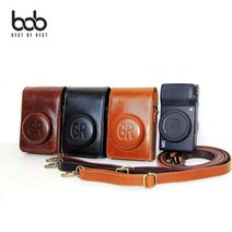 bob 리코 RICOH GR 1 2 카메라 가죽케이스 크로스백, 리코GR1.2공용_초코브라운