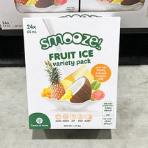 스무즈 후룻아이스 버라이어티 팩 65ml x 24개, 없음