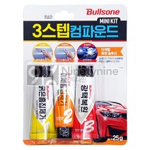 불스원 퍼스트클래스 3스텝 컴파운드 세트, 25g, 6세트