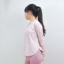 버니덴 솔라이즈 주니어 요가복 릴리핏 라운드 긴팔티셔츠