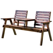 야외 콤비 테이블 의자 2인 벤치 세트 안뜰 등받이 티테이블 겸용 발코니 야외 공원 레저