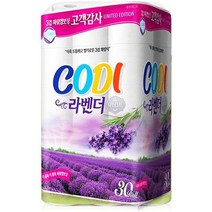 물에잘녹는 두루마리휴지 코디 라벤더 스페셜 30m 3겹 30롤 화장실용 화장지 먼지없는 비데용 코스트코 홈, 상세페이지 참조