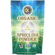 유기농 스피룰리나 분말 113g Earth Circle Organics 스피루리나 가루 슈퍼푸드 가루