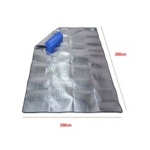 면 캠핑 침낭 봉투 스타일 육군 군사 위장 침낭 야외 따뜻한 여행 하이킹 침낭 xa380b, 매트 200x200cm