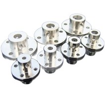 모터 커플링 강성 플랜지 가이드 샤프트 커플러 커넥터 축 베어링 14mm, 10.7mm