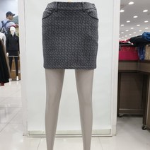 까스텔바작 여성 스트레치 로고 패턴 스커트 2BG0WCU801