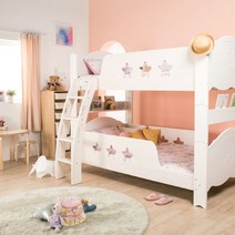 에보니아 앤디 원목 분리형 이층침대 매트포함 [착불배송], 내추럴