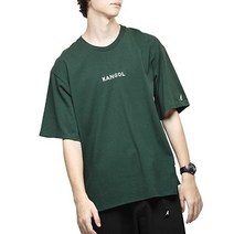 캉골(캉골) 별주 로고 자수 반팔 박스티 컷쏘
