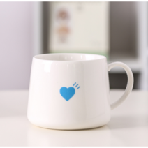 MIRTS 블루보틀 키요스미 머그컵, 340ml, 애정, 1개