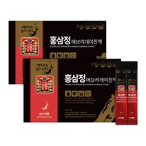 순수식품 6년근 발효 홍삼 진액 스틱 10g x 60p + 쇼핑백, 10ml, 60포