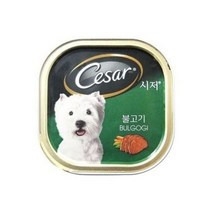 시저(불고기) 100gX24개 애견영양간식 습식 강아지 주